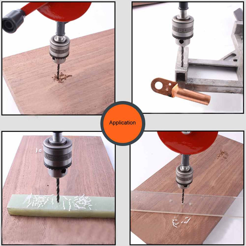 Craftsman Double Pinion  Wood Hand Drill 10mm Chuck freeshipping - Aimtools