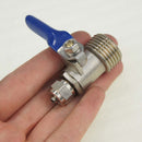 Drinking Water Valve Blue Handle