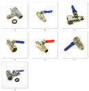 Drinking Water Valve Blue Handle