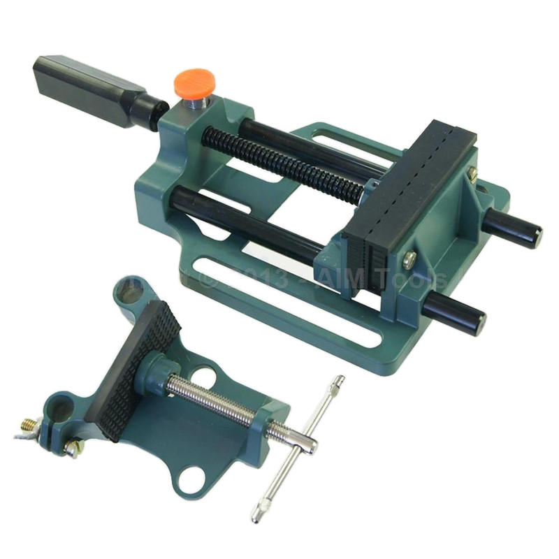 Quick Release Drill Press Vice With Clamp Jaw Width 100mm