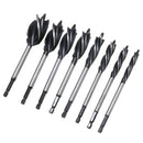 Fast Drilling Wood Auger Drill Bit Set 8PCs 10-32mm