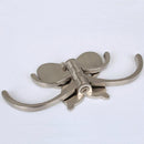 Clothes Hook Hanger 4 in 1 with Satin Finish Size:153mm