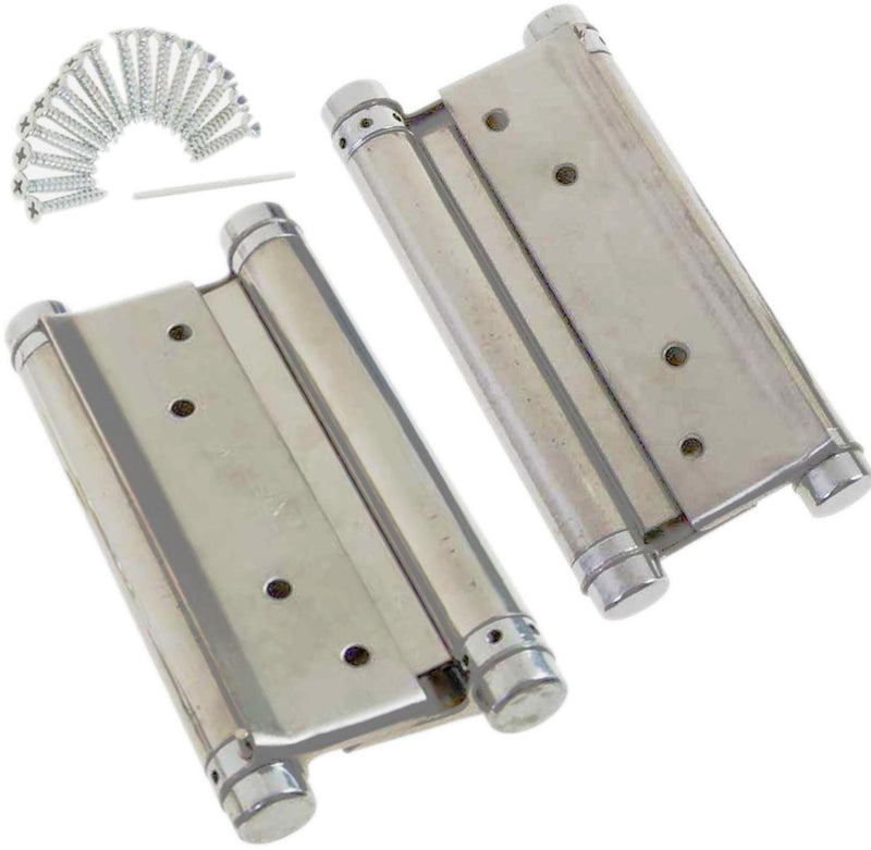 Stainless Steel 2PCS 2 Ways Hinges- Size:100mm