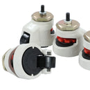 Heavy Machine Levelling Foot Pad Wheels Castors 4PCS SET Screw freeshipping - Aimtools