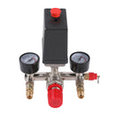 Air Compressor Pressure Control Switch With Valve Gauges Regulator