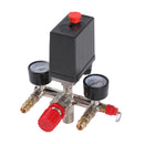Air Compressor Pressure Control Switch With Valve Gauges Regulator