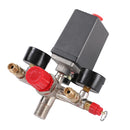 Air Compressor Pressure Control Switch With Valve Gauges Regulator