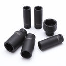 Impact Socket Set 1/2" 35PCs 8~23 Short, 10~32mm Long freeshipping - Aimtools