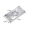 Aluminium Router Trimmer Table Insert Plate For Katsu Trimmers freeshipping - Aimtools