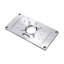Aluminium Router Trimmer Table Insert Plate For Katsu Trimmers freeshipping - Aimtools