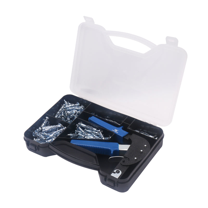 Plasterboard Anchors Pliers Fixing Tool Kit 72Pc freeshipping - Aimtools