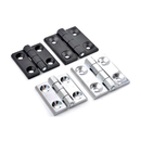 Aluminum Alloy Hinge 60x60x8- Black