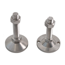 Stainless Steel Adjustable Foot Iron Heavy With Ears 80-20*100mm