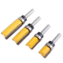 Flush Trim Pattern Template Router Bit Set 4PCs 1/4"