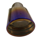 Stainless Metal Blue Steel Exhaust Muffler Tip Pipe Tail