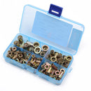 Zinc Plated Rivet Nut Assortment 100PCS M3 - M8