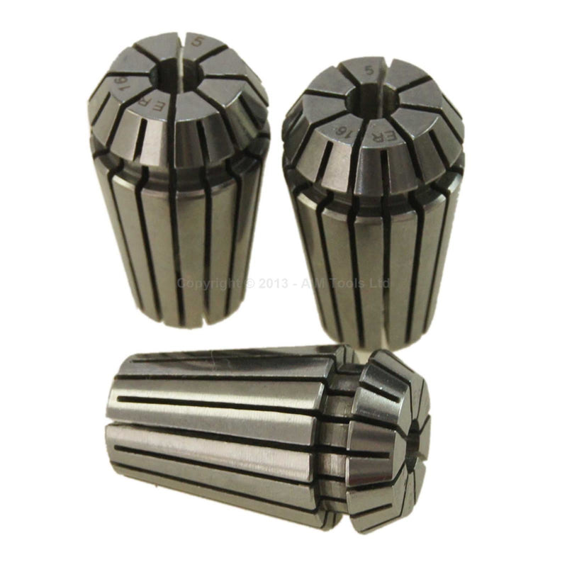 Individual Premium Collet Chuck ER16 Size 1 to 9mm
