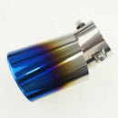 Stainless Steel Exhaust Muffler Tip Pipe Tail J7- Size:16x8.5mm