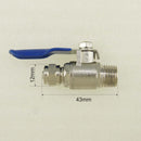 Drinking Water Valve Blue Handle