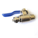 Drinking Water Valve Blue Handle