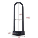 Extra Long Bike Lock U Shape Professional 285mm