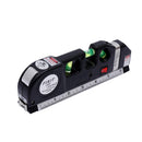 Laser Level Measuring Tape Black 250cm