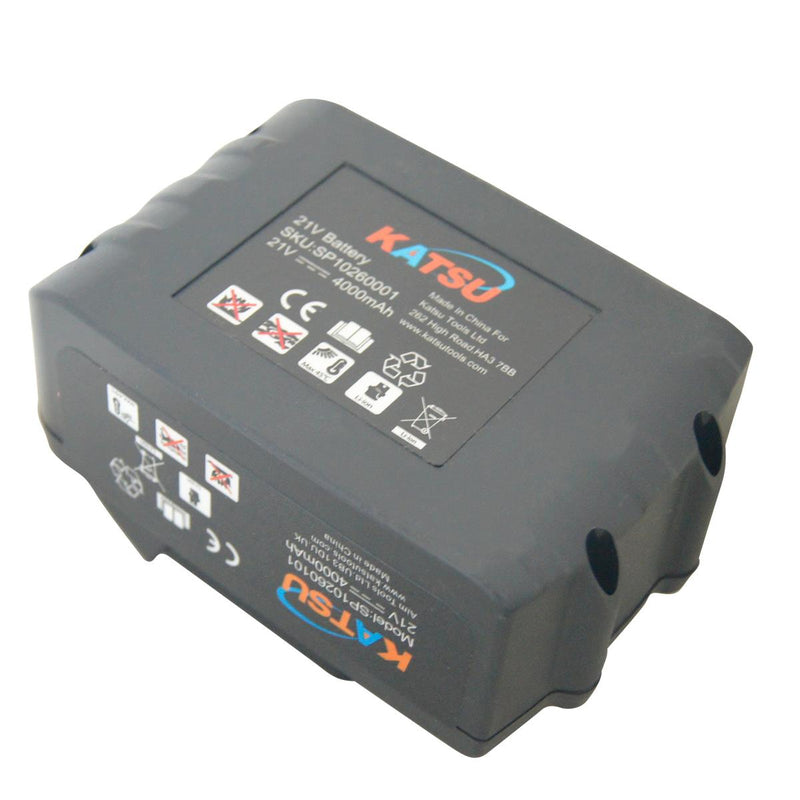 Spare battery 18V Li-ion, 4000mAh For 102600