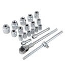 Socket Set 21pcs 3/4 Inch in Steel Case Hex
