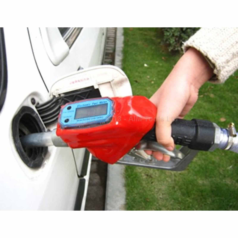 Digital Fuel Nozzle Dispenser With Flow Meter 1“ freeshipping - Aimtools
