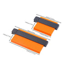 Contour Gauge Shape Shaper Plastic Lock 10+6"