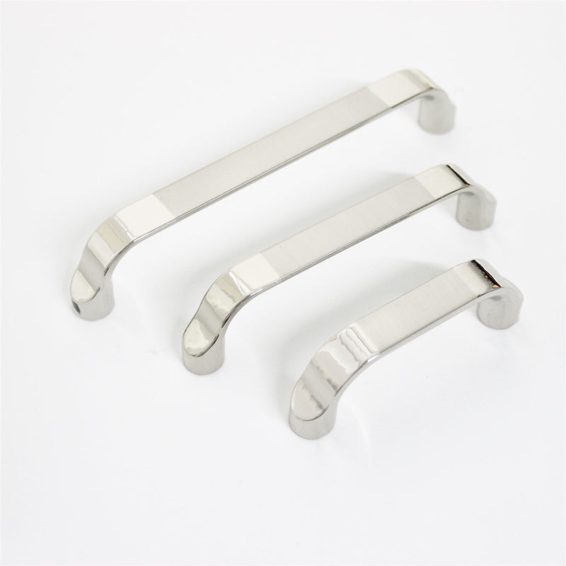 Drawer Handle Partly Brushed Chrome