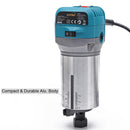 Timmer With SP10174805 Plunge Base and Router Bit133008+Bushing Set 105436