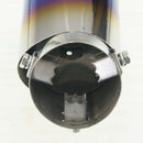 Stainless Steel Exhaust Muffler Tip Pipe Tail J7- Size:16x8.5mm