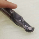 Solid Carbide Ball Nose Round End Mill Cutter 1mm to 8mm freeshipping - Aimtools