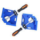 Aluminium Corner Vice Blue