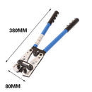 Crimping Pliers 6-50mm With Cable Cutter 9.4" & Wire Terminals Kit 60PCs freeshipping - Aimtools