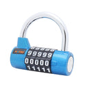 Digital Pad Lock Professional 5 Digits Blue