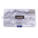 Motor Shaft Keys Set 60pcs Round Ended Feather Key Parallel Drive Shaft 3mm - 12mm