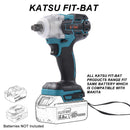 UNIFIT Cordless Impact Wrench 400N.M 1/2"-No Battery