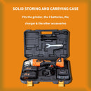 UNI-FIT Cordless Angle Grinder Brushless 2 Batteries 21V