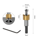HSS Hole Saw set 5PCs-16, 18.5, 20, 25, 30mm