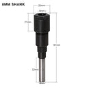 Router Bit Extension Shank 3PCs set 1/4",1/2, 8mm 133380+81+82
