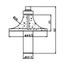 Electro Diamond Marble Grinding Router Bits freeshipping - Aimtools