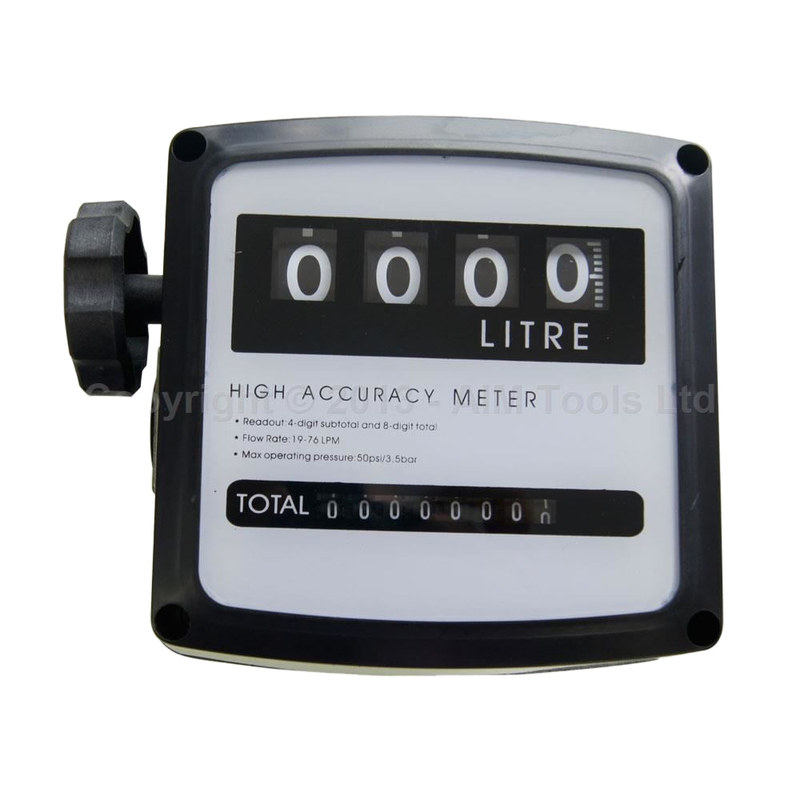 Diesel Fuel Oil Flow Meter Counter