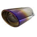 Stainless Metal Blue Steel Exhaust Muffler Tip Pipe Tail