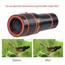 NUF Clip-On Phone Lens 4 In 1 Kit,12X Telescope Camera