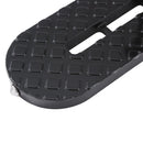 Car Doorstep Foot Folding Pedal 2pcs- Black