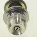 Door Lock Ball Handle Chrome