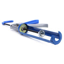 Silicone Caulking Gun 9" Grey Blue 4 Bearing Danish Style