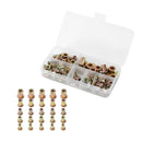 Nut Rivets Set 120PCS 3 to 6mm Iron